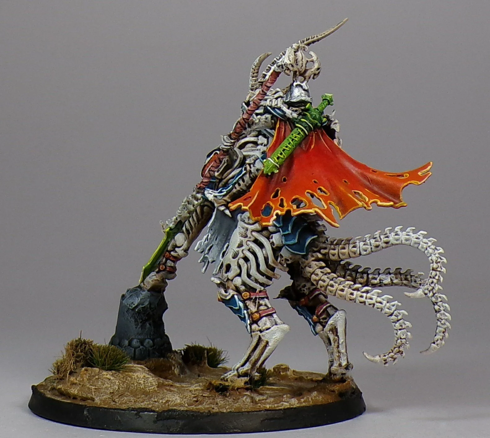 Warhammer Age of Sigmar - Ossiarch Bonereapers raised from the